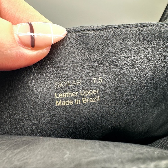 Botkier Skylar Slouched Bootie Pointed Toe Faux Suede Women 7.5 Black - Picture 9 of 9